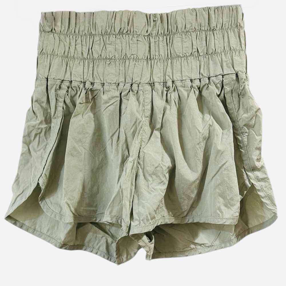 Free People‎ Movement The Way Home Shorts Womens Small Mint Green High Rise